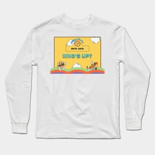 WHO'S UP? 3 Long Sleeve T-Shirt